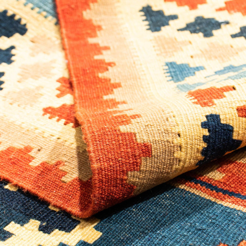 Alfombra Kelim - Oriental cuadrado  - 100 x 91 cm - multicolor