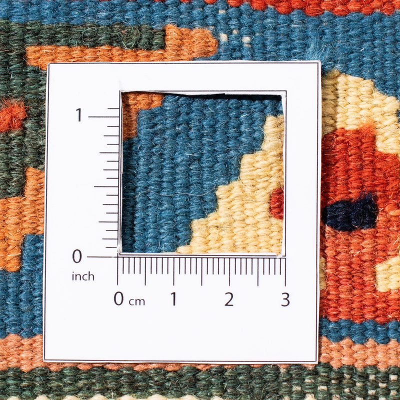 Alfombra Kelim - Oriental cuadrado  - 105 x 103 cm - rojo