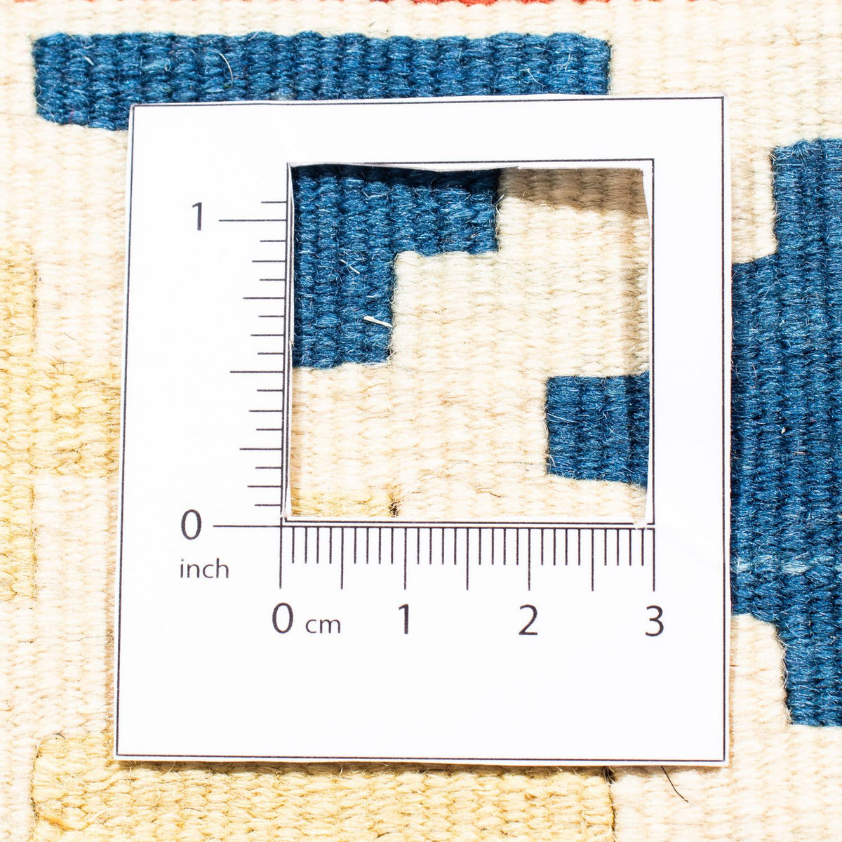 Alfombra Kelim - Oriental cuadrado  - 105 x 103 cm - rojo oscuro