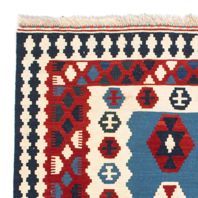 Alfombra Kelim - Oriental cuadrado  - 107 x 102 cm - azul