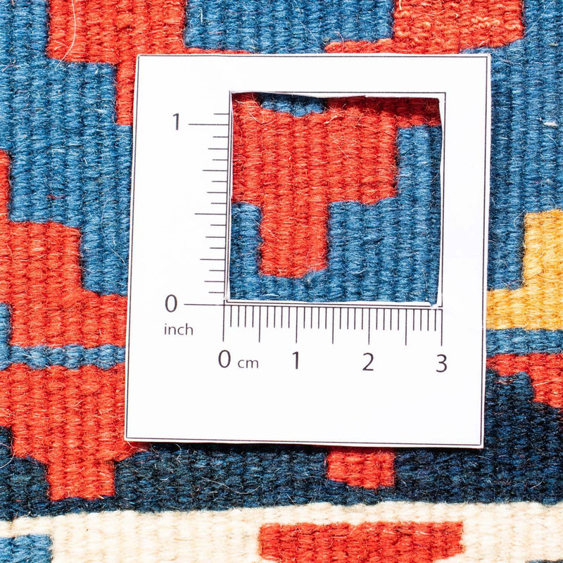 Alfombra Kelim - Oriental cuadrado  - 104 x 97 cm - azul