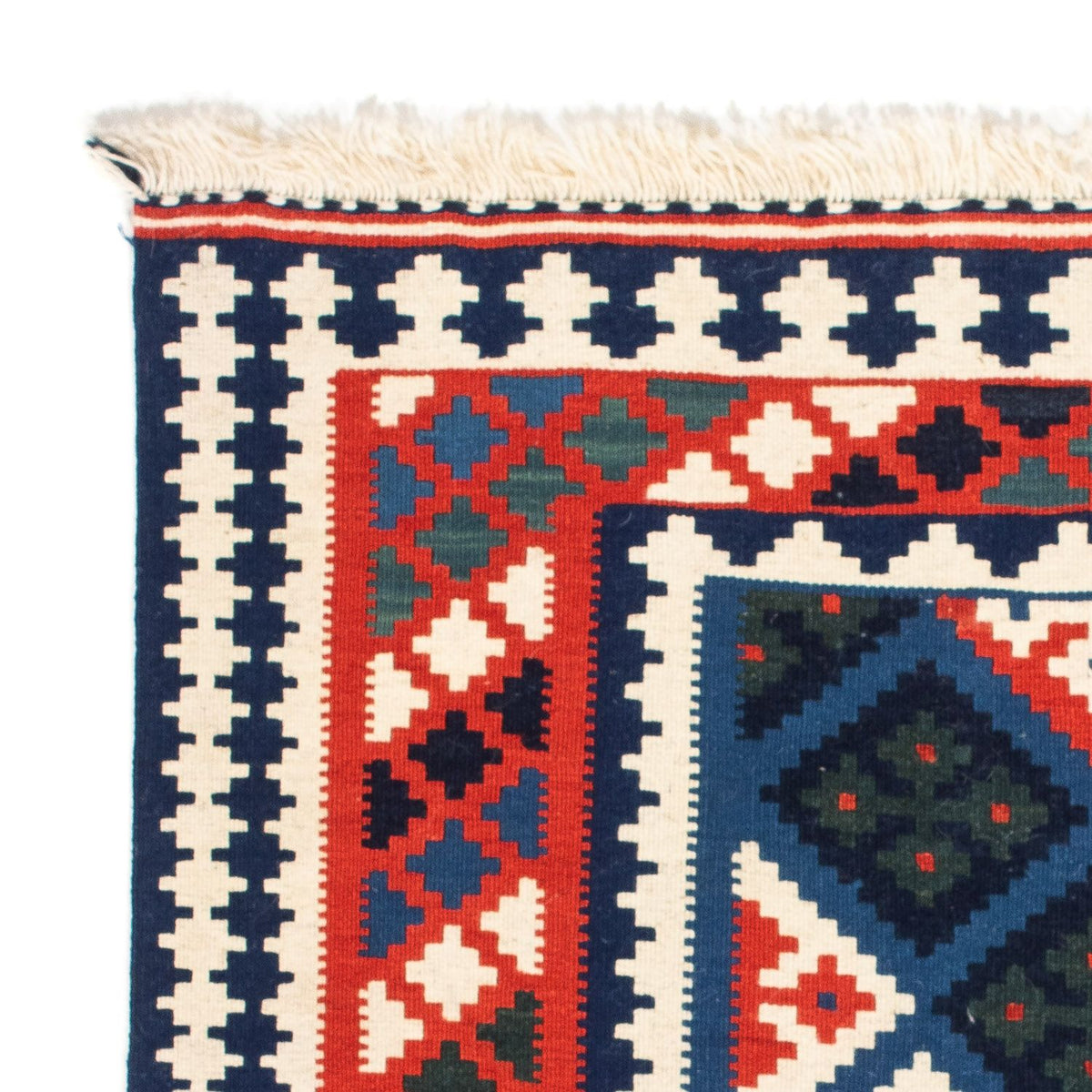 Alfombra Kelim - Oriental cuadrado  - 104 x 103 cm - multicolor