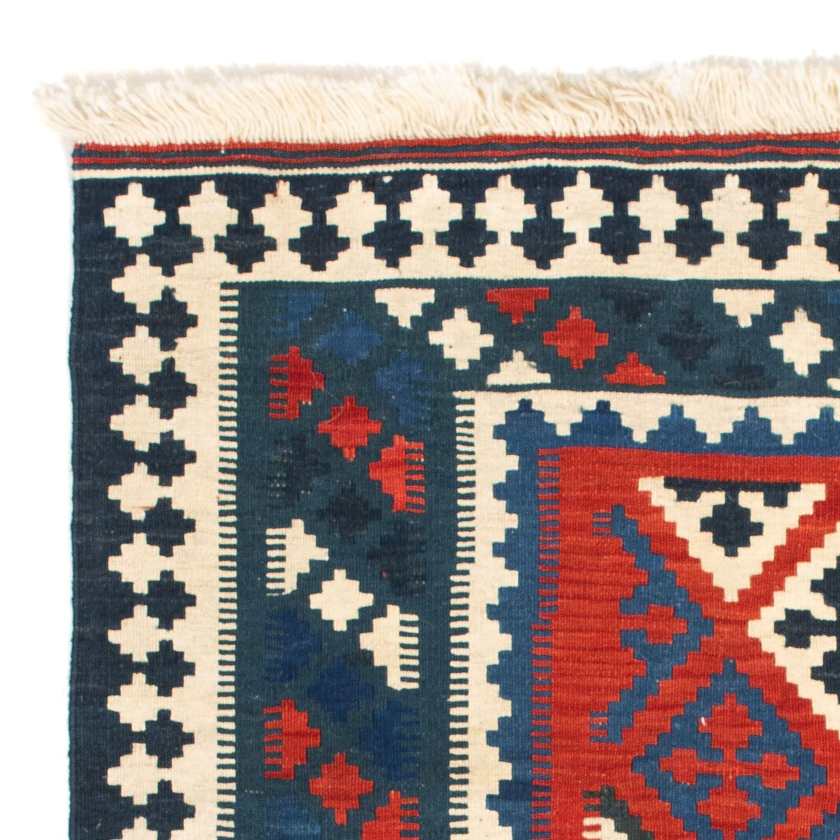 Alfombra Kelim - Oriental cuadrado - 105 x 102 cm - multicolor