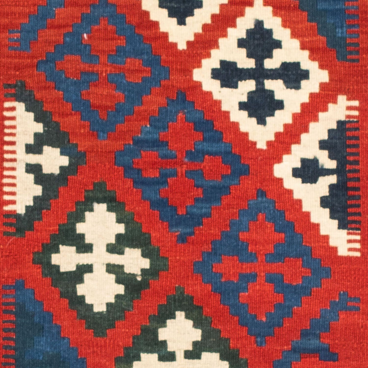 Alfombra Kelim - Oriental cuadrado - 105 x 102 cm - multicolor
