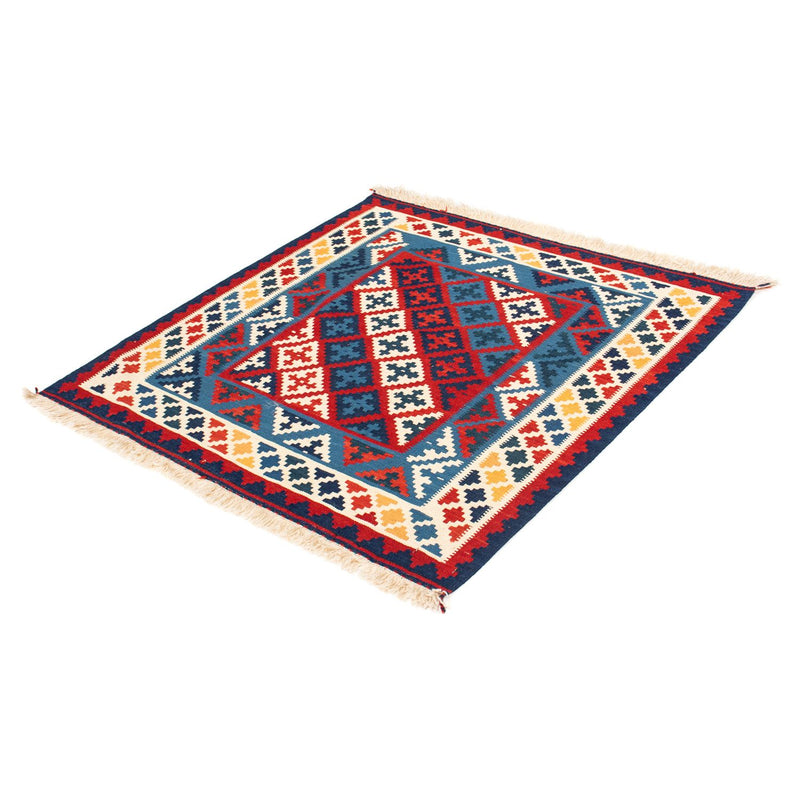 Alfombra Kelim - Oriental cuadrado  - 105 x 102 cm - multicolor