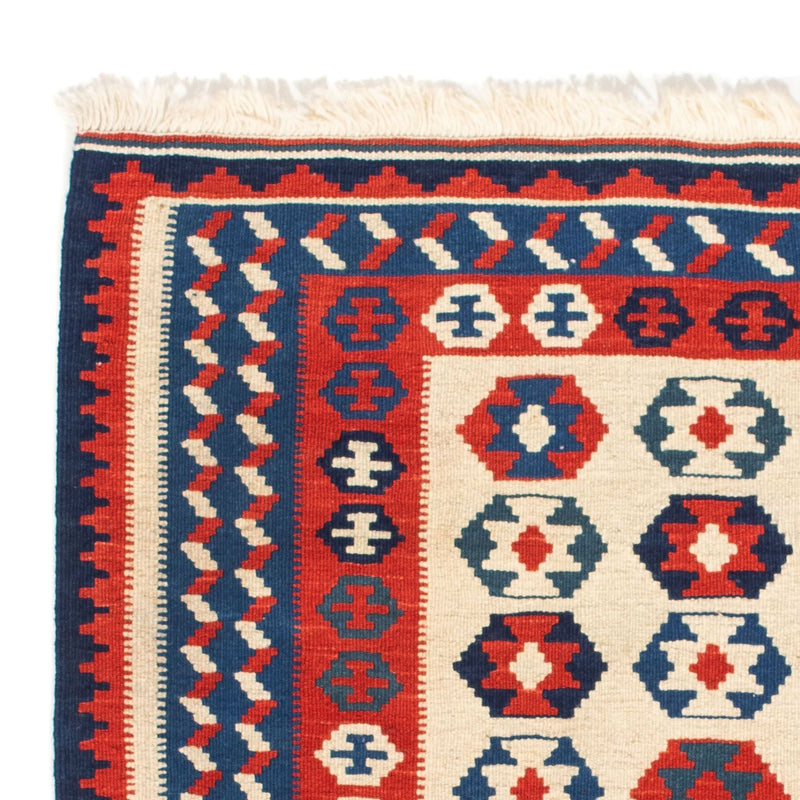 Alfombra Kelim - Oriental cuadrado  - 103 x 103 cm - beige