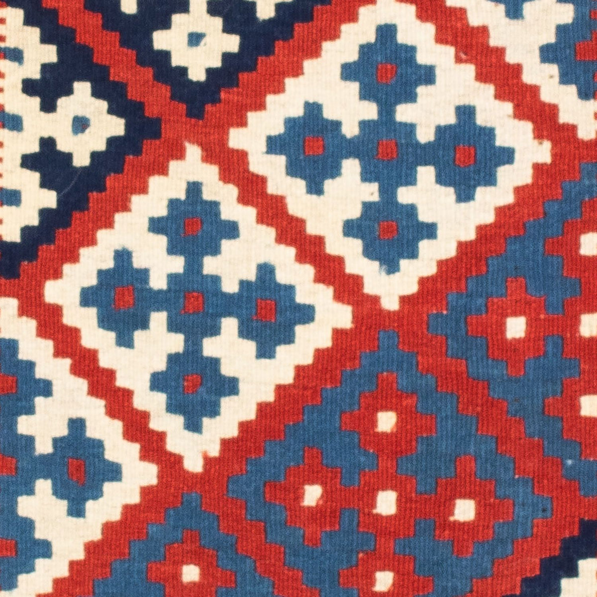 Alfombra Kelim - Oriental cuadrado - 101 x 96 cm - multicolor