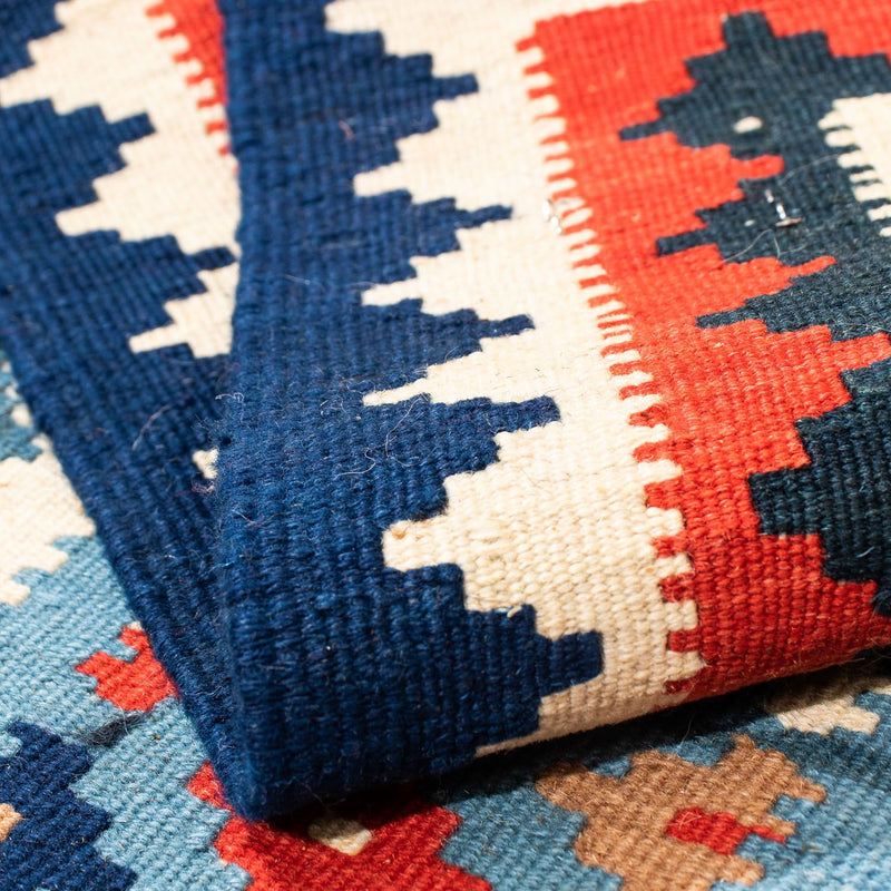 Alfombra Kelim - Oriental cuadrado  - 104 x 100 cm - multicolor