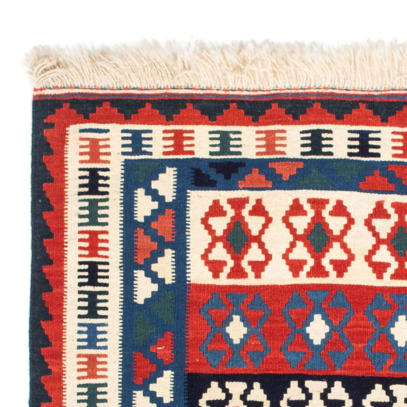 Alfombra Kelim - Oriental cuadrado  - 110 x 100 cm - azul