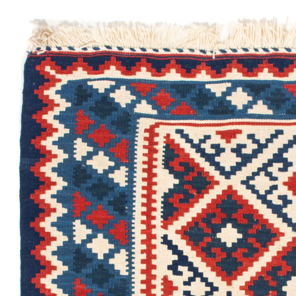 Alfombra Kelim - Oriental cuadrado  - 103 x 102 cm - beige