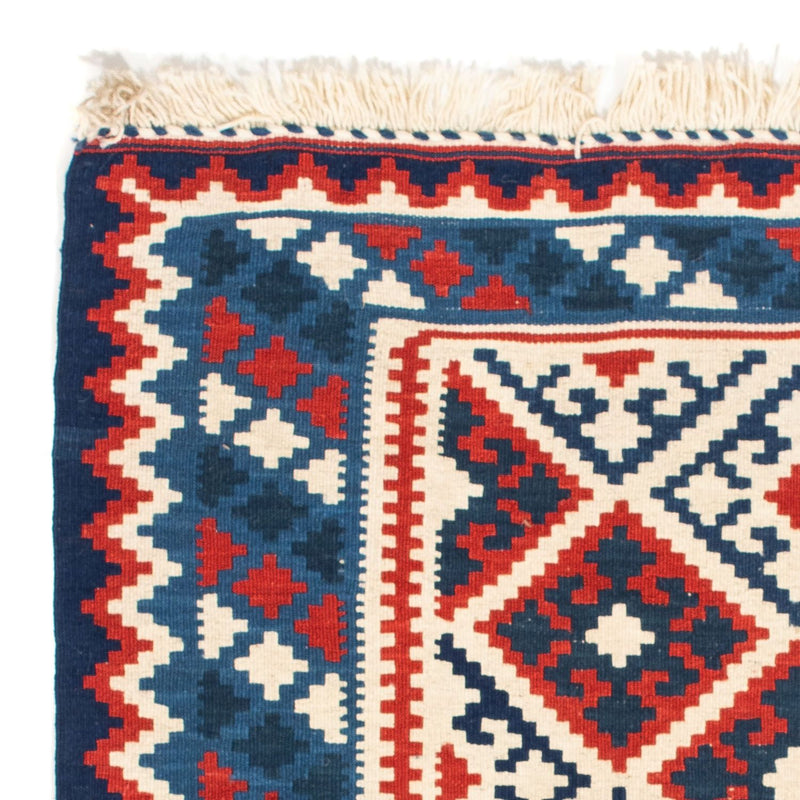 Alfombra Kelim - Oriental cuadrado  - 103 x 102 cm - beige