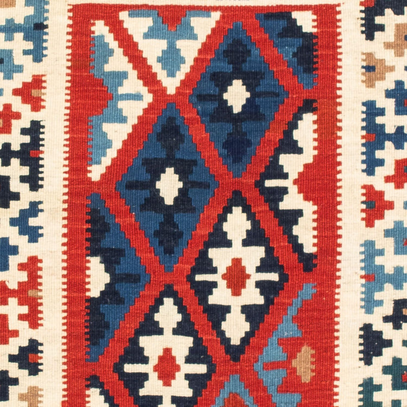 Alfombra Kelim - Oriental cuadrado  - 103 x 103 cm - azul