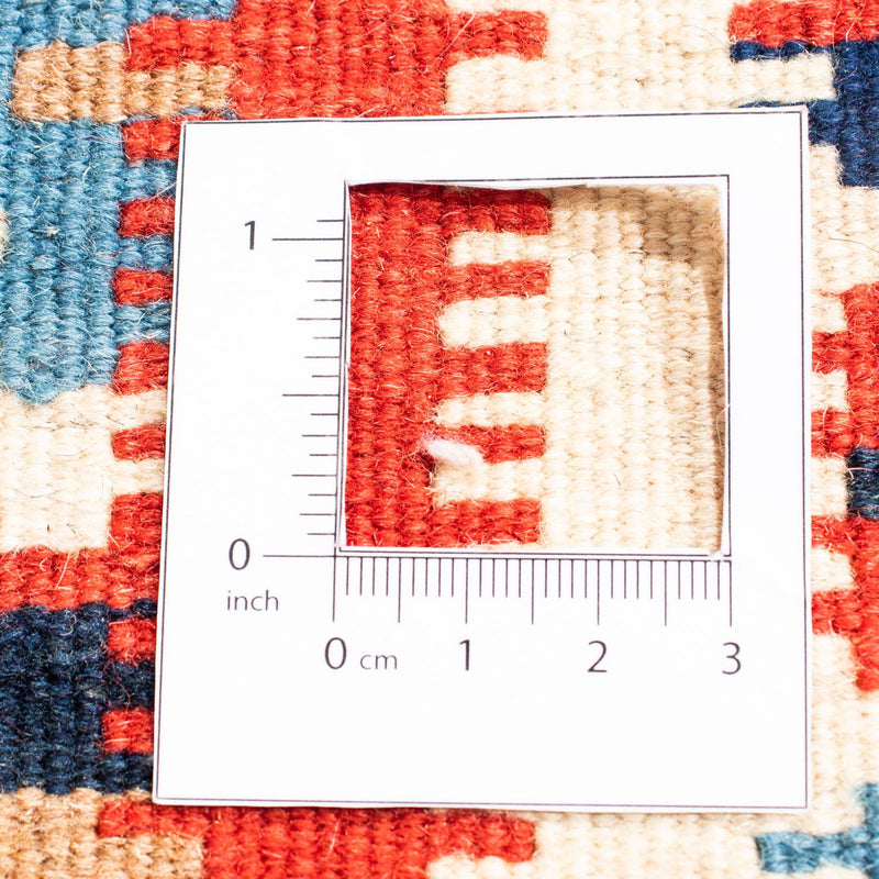 Alfombra Kelim - Oriental cuadrado  - 105 x 102 cm - rojo