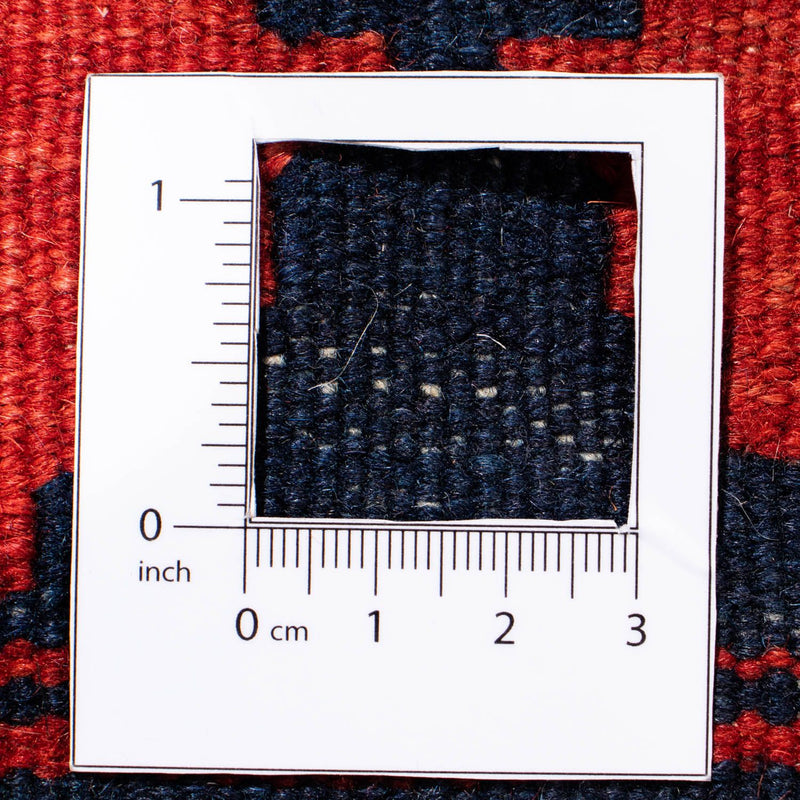 Alfombra Kelim - Oriental cuadrado  - 110 x 109 cm - rojo