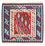 Alfombra Kelim - Oriental cuadrado - 104 x 100 cm - azul oscuro