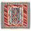 Alfombra Kelim - Oriental cuadrado  - 104 x 99 cm - rojo