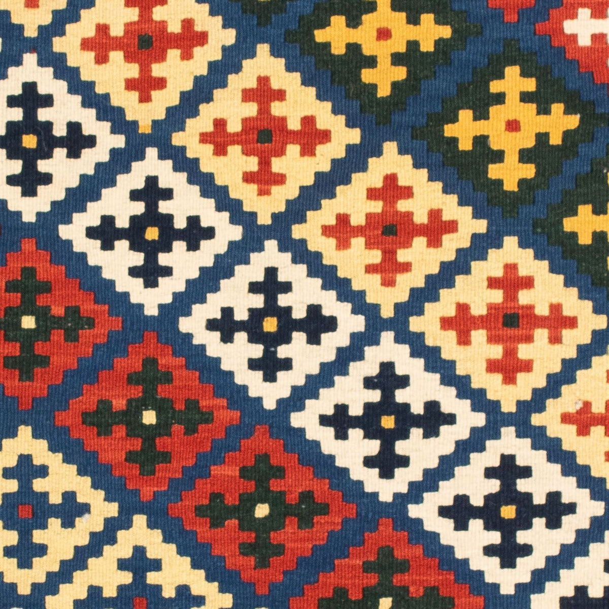 Alfombra Kelim - Oriental cuadrado  - 101 x 101 cm - beige