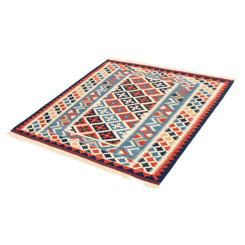 Alfombra Kelim - Oriental cuadrado  - 105 x 100 cm - beige