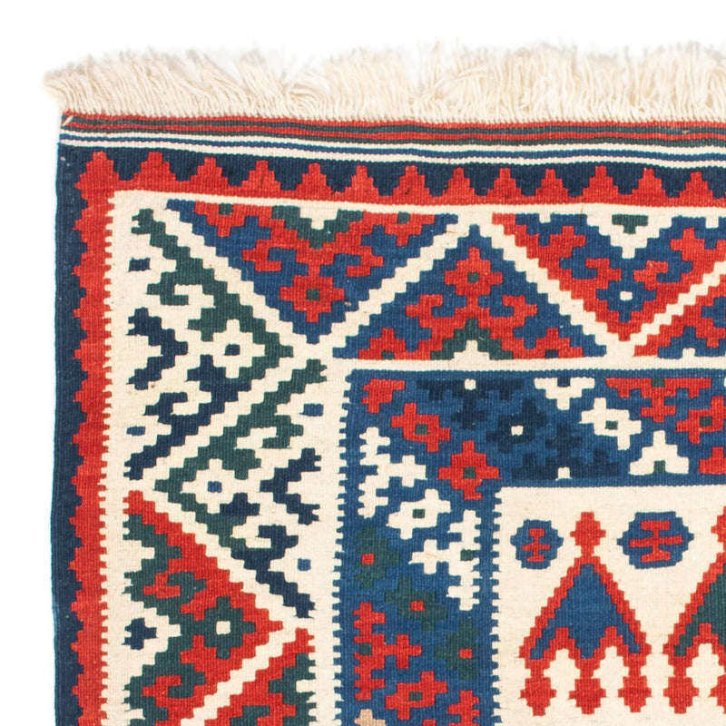 Alfombra Kelim - Oriental cuadrado  - 101 x 101 cm - beige