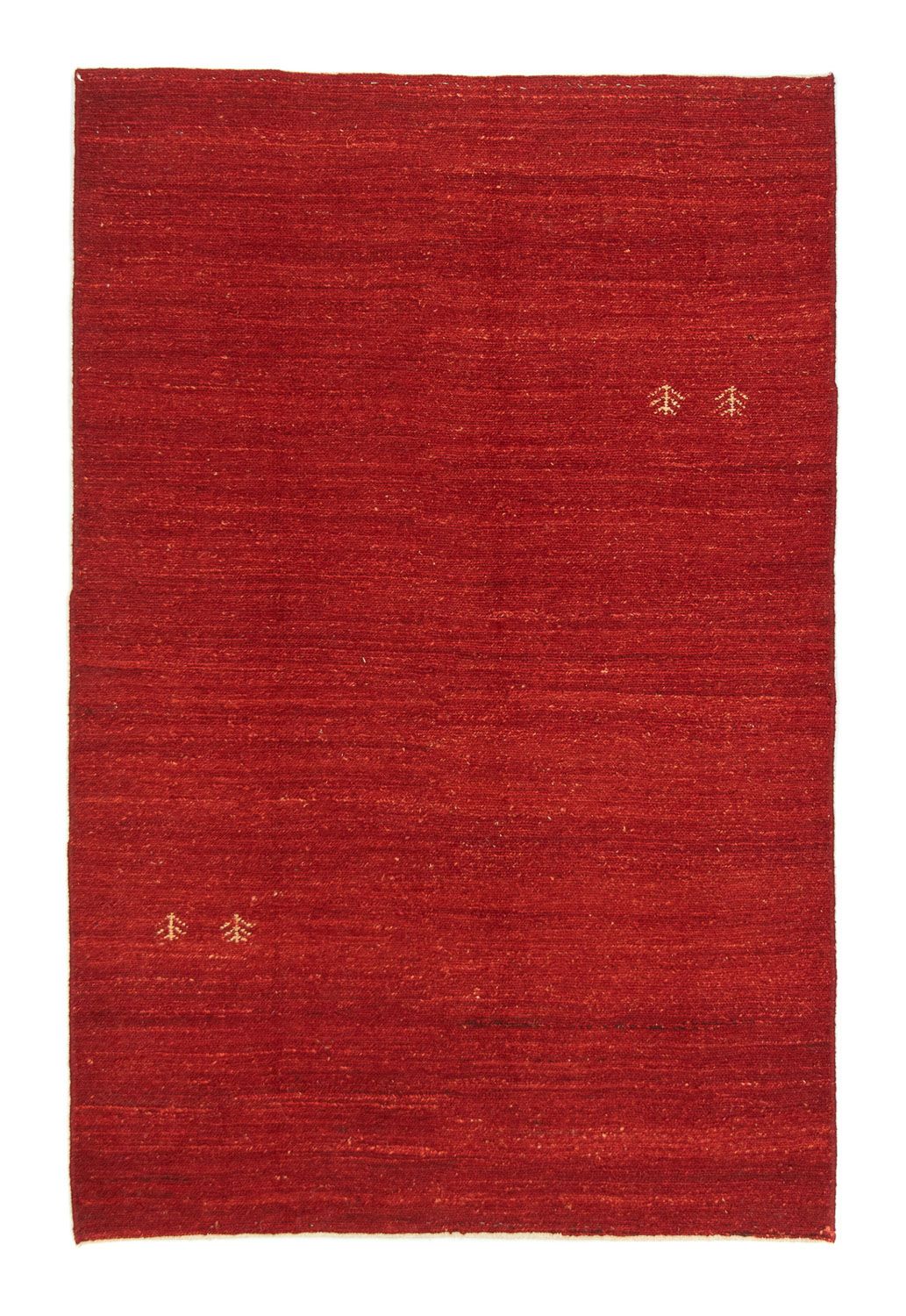 Alfombra Gabbeh - Persa - 175 x 116 cm - rojo