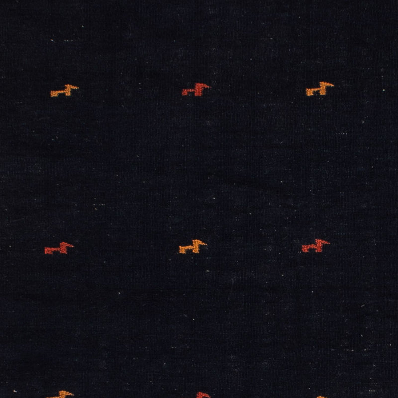 Alfombra Kelim - Oriental - 206 x 150 cm - azul oscuro