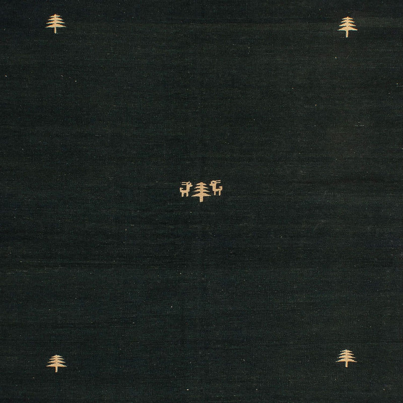 Alfombra Kelim - Oriental - 200 x 150 cm - azul oscuro