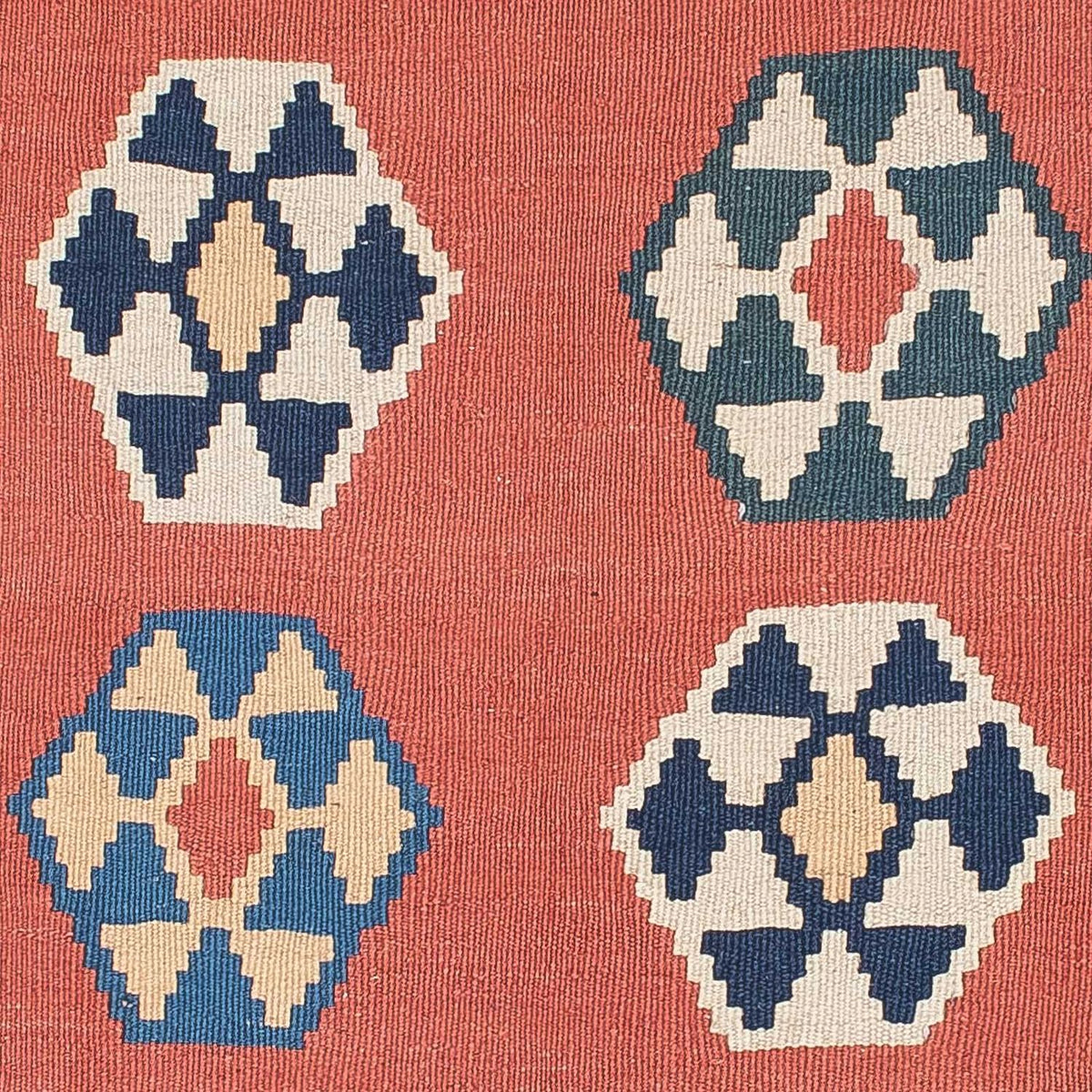 Alfombra Kelim - Oriental - 191 x 122 cm - azul oscuro