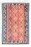 Alfombra Kelim - Oriental - 193 x 135 cm - naranja