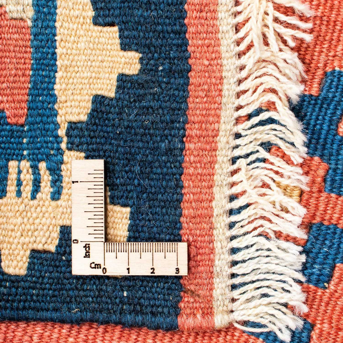 Alfombra Kelim - Oriental - 193 x 135 cm - naranja