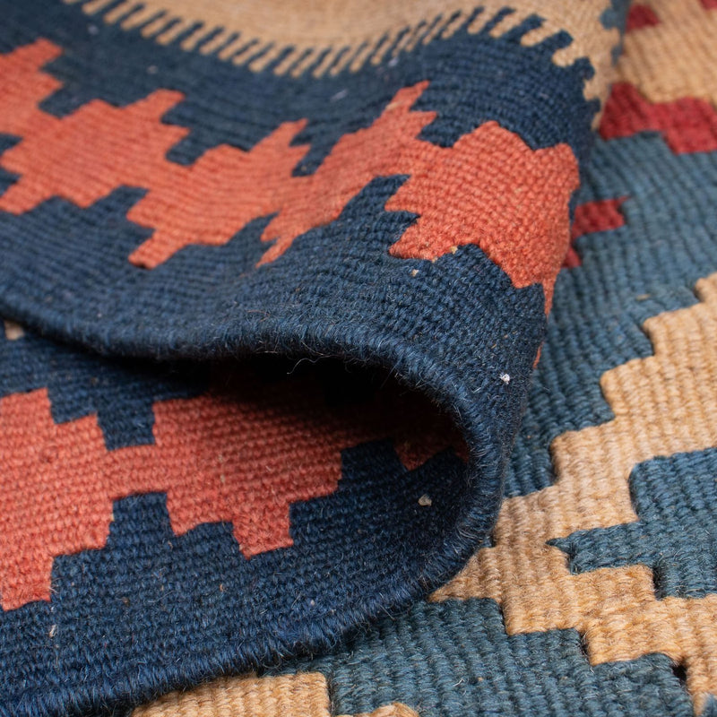 Alfombra Kelim - Oriental - 168 x 118 cm - azul