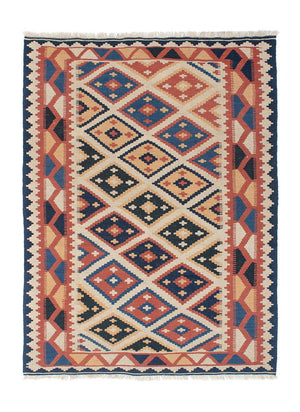 Alfombra Kelim - Oriental - 174 x 124 cm - multicolor