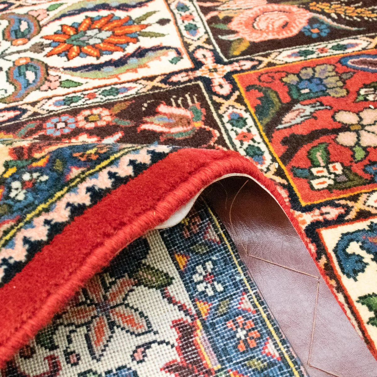 Alfombra persa - Nómada - 200 x 128 cm - multicolor