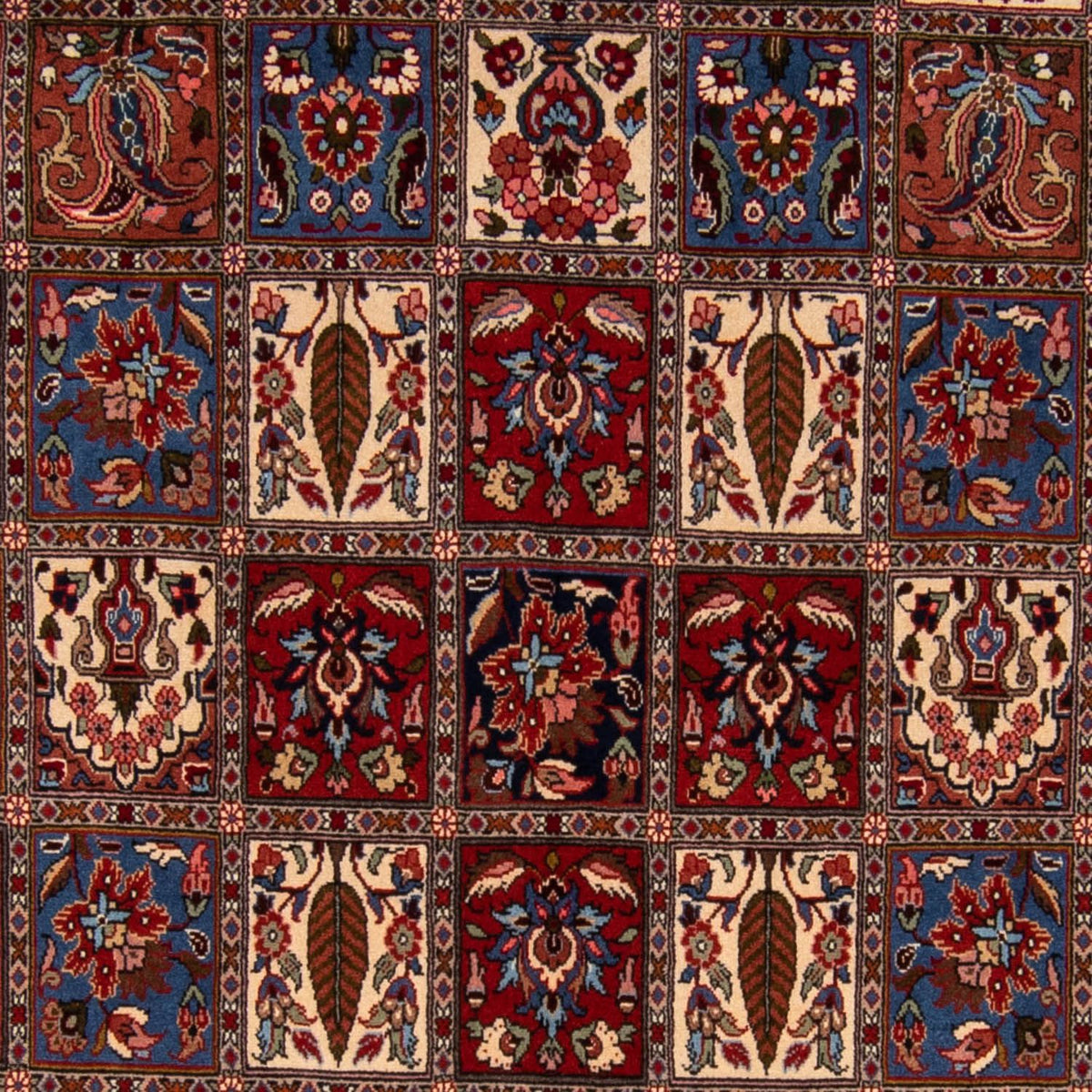 Alfombra persa - Nómada - 353 x 250 cm - marrón