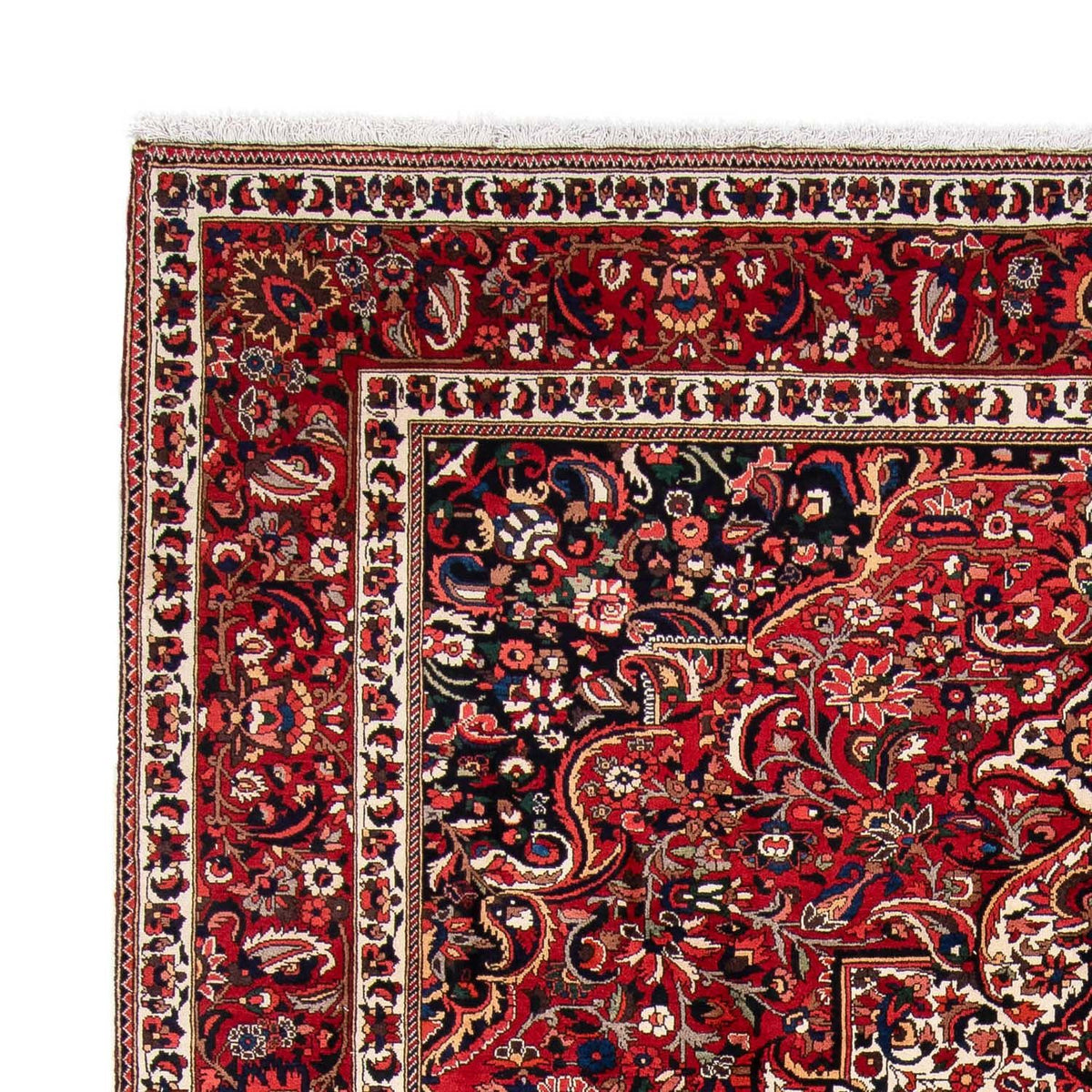 Alfombra persa - Nómada - 354 x 260 cm - rojo oscuro