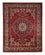 Alfombra persa - Nómada - 360 x 272 cm - rojo oscuro