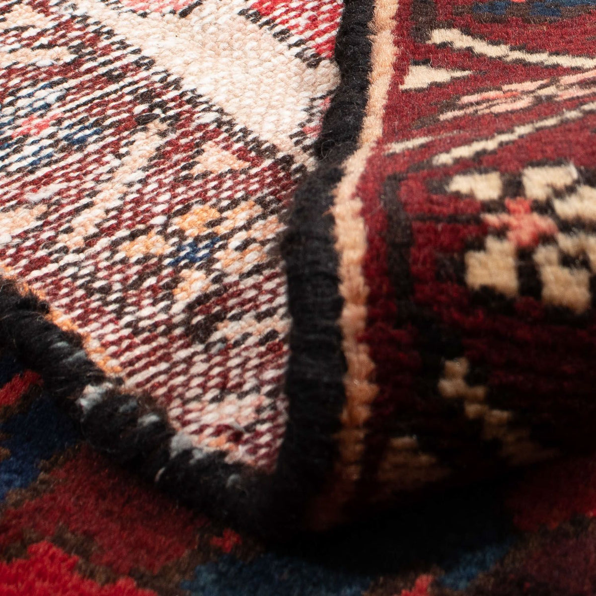 Alfombra persa - Nómada - 337 x 258 cm - rojo oscuro