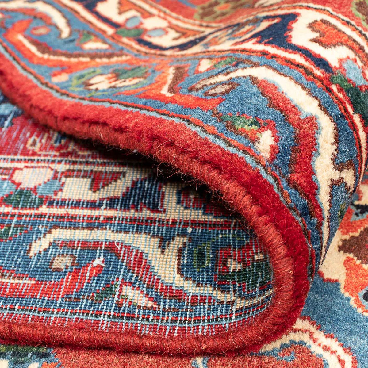 Alfombra Persa - Isfahan - Prima - 406 x 300 cm - rojo