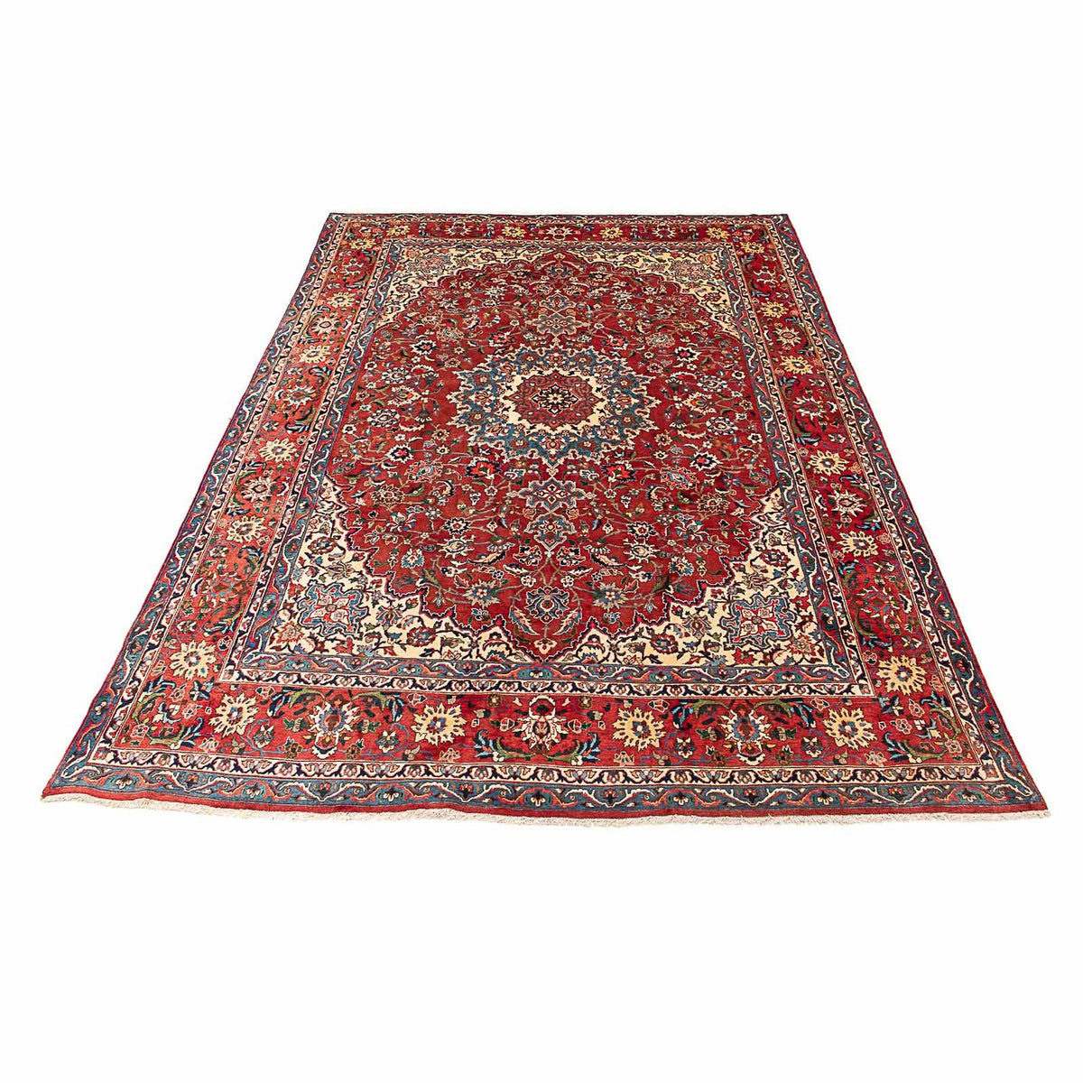 Alfombra Persa - Isfahan - Prima - 406 x 300 cm - rojo