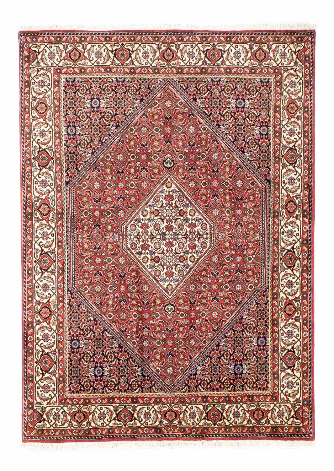 Alfombra persa - Bidjar - 240 x 173 cm - rojo