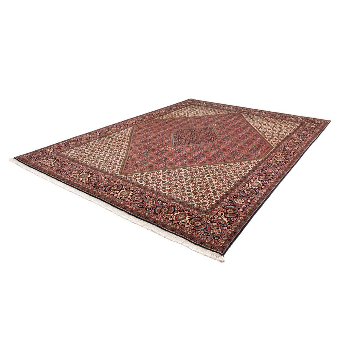 Alfombra persa - Bidjar - 340 x 252 cm - marrón