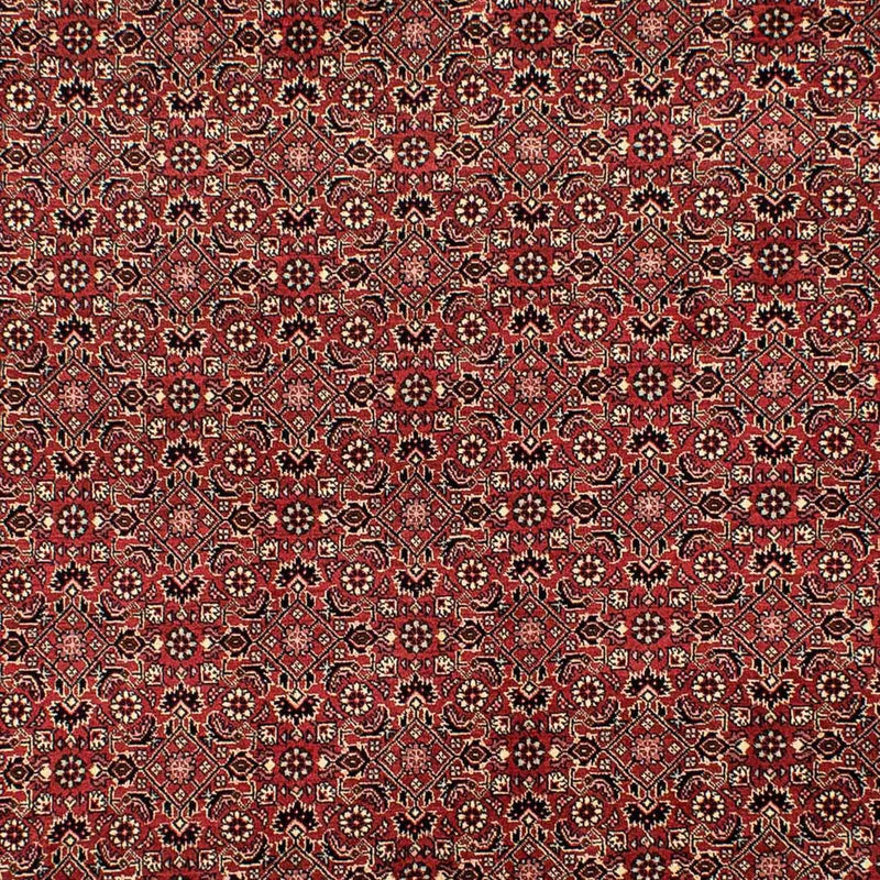Alfombra persa - Bidjar - 305 x 198 cm - rojo oscuro