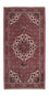 Alfombra de pasillo Alfombra persa - Bidjar - 194 x 100 cm - rojo oscuro