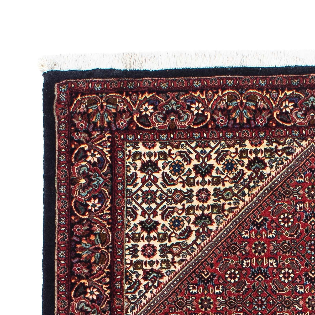 Alfombra de pasillo Alfombra persa - Bidjar - 195 x 100 cm - azul oscuro