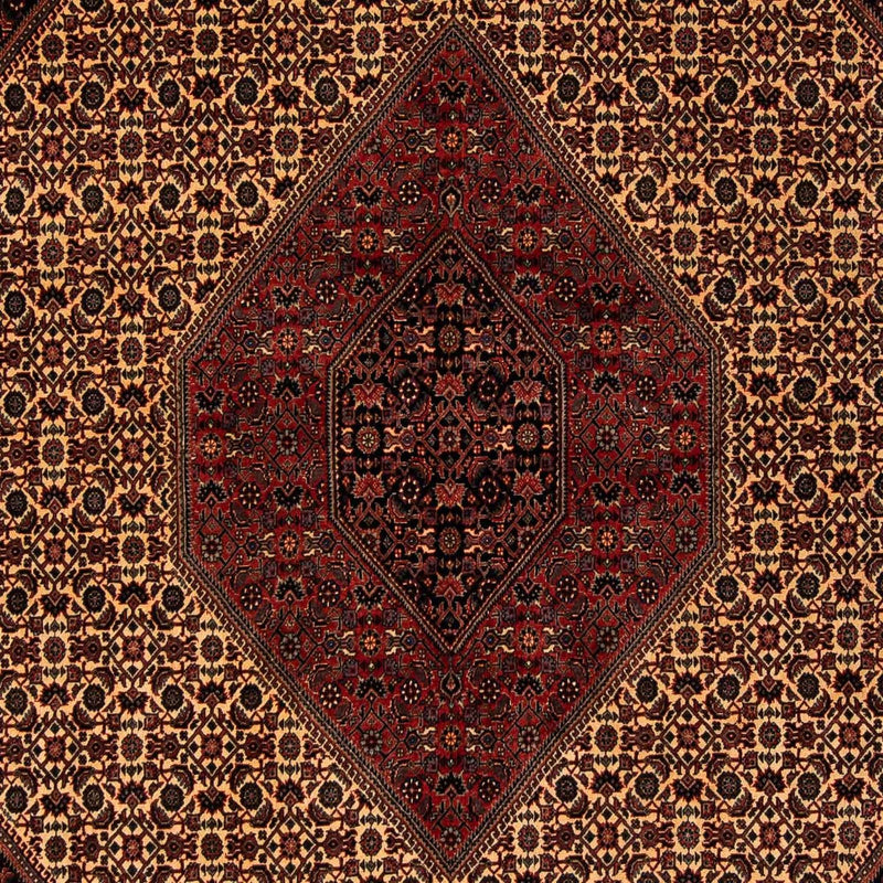 Alfombra persa - Bidjar - 250 x 200 cm - rojo oscuro