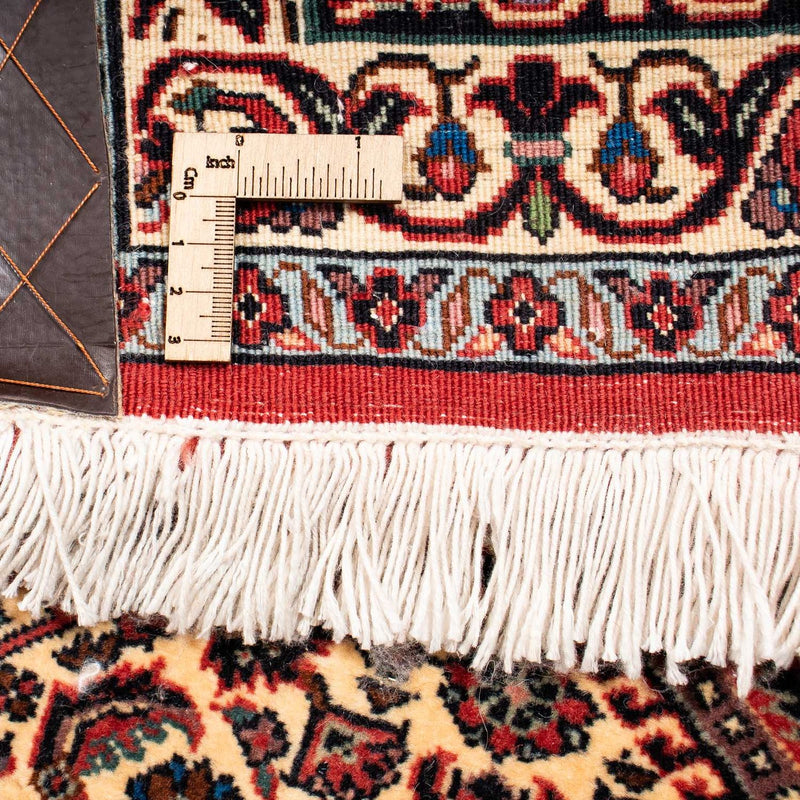 Alfombra persa - Bidjar - 250 x 200 cm - rojo oscuro