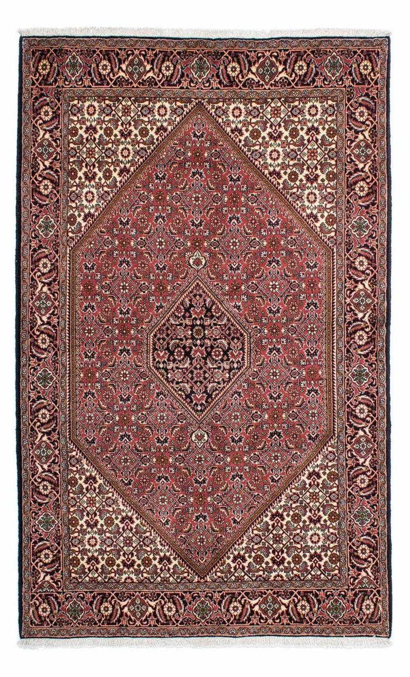 Alfombra persa - Bidjar - 228 x 142 cm - rojo