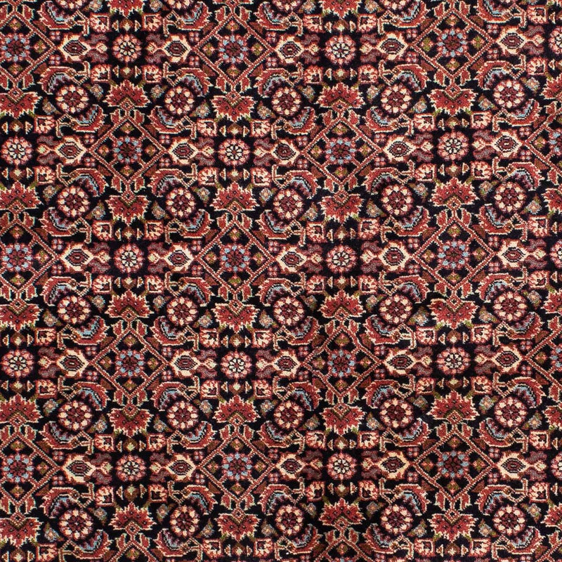 Alfombra persa - Bidjar - 213 x 141 cm - marrón oscuro