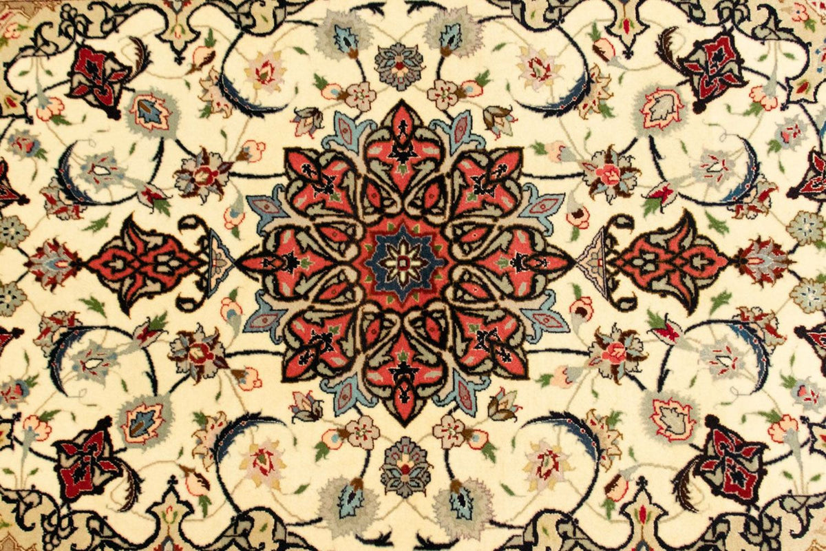 Alfombra Persa - Tabriz - Real - 148 x 98 cm - beige