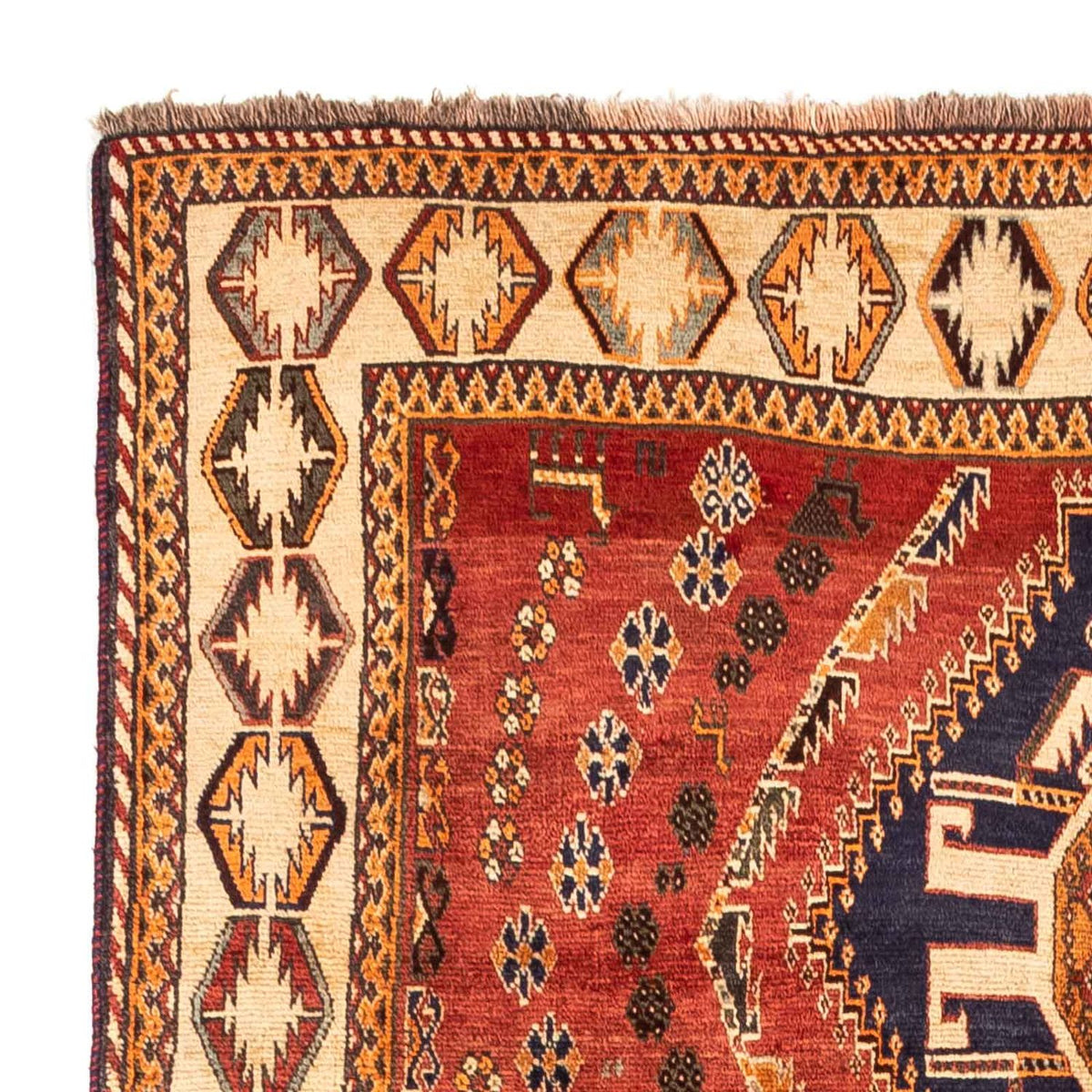 Alfombra persa - Nómada - 270 x 152 cm - rojo