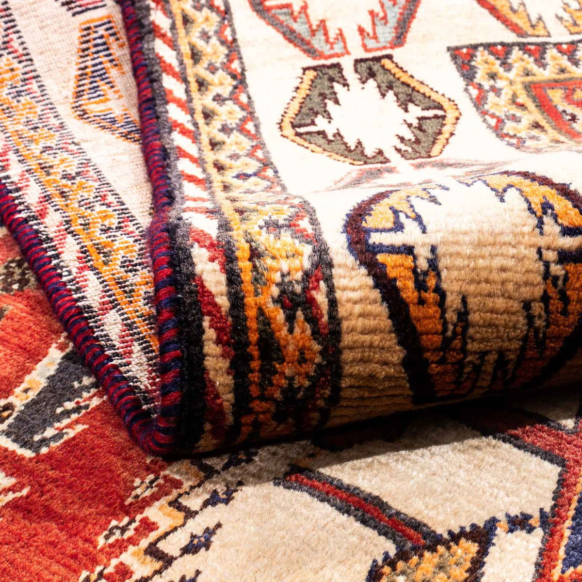 Alfombra persa - Nómada - 270 x 152 cm - rojo